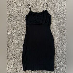 Wild Fable Junior Women’s Black Mini Dress with Spaghetti Straps Size S
